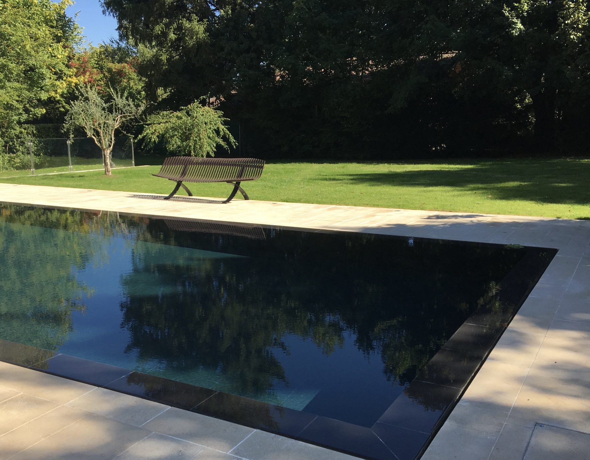Nos piscines miroir